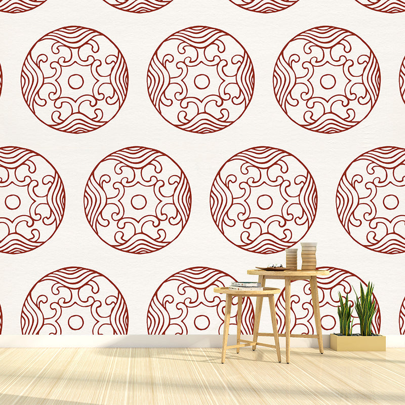 Vivolux | Clouding Pattern Mural Decal Pastellfarbe Zeitgenössische Wandverkleidung für das Wohnzimmer