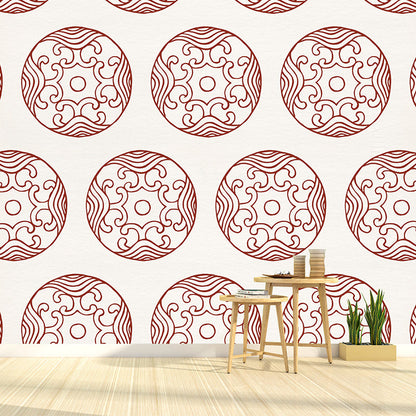Vivolux | Clouding Pattern Mural Decal Pastellfarbe Zeitgenössische Wandverkleidung für das Wohnzimmer