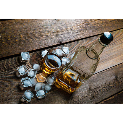 Vivolux | Extra große Wein Wandmural Lichtfarbe Vlies Wandkunst für Club Dekor, kundenspezifisch