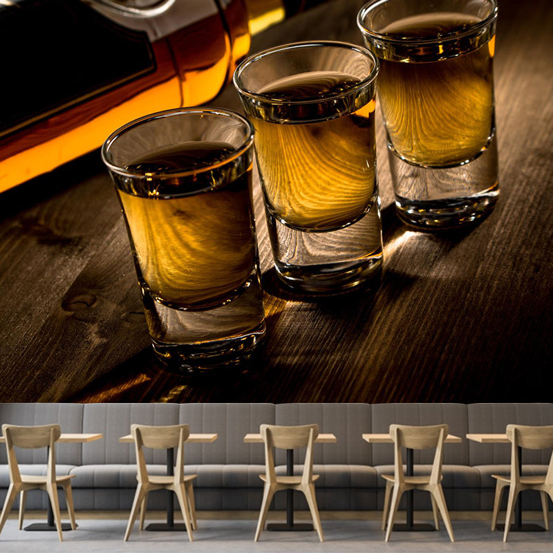 Vivolux | Extra große Wein Wandmural Lichtfarbe Vlies Wandkunst für Club Dekor, kundenspezifisch