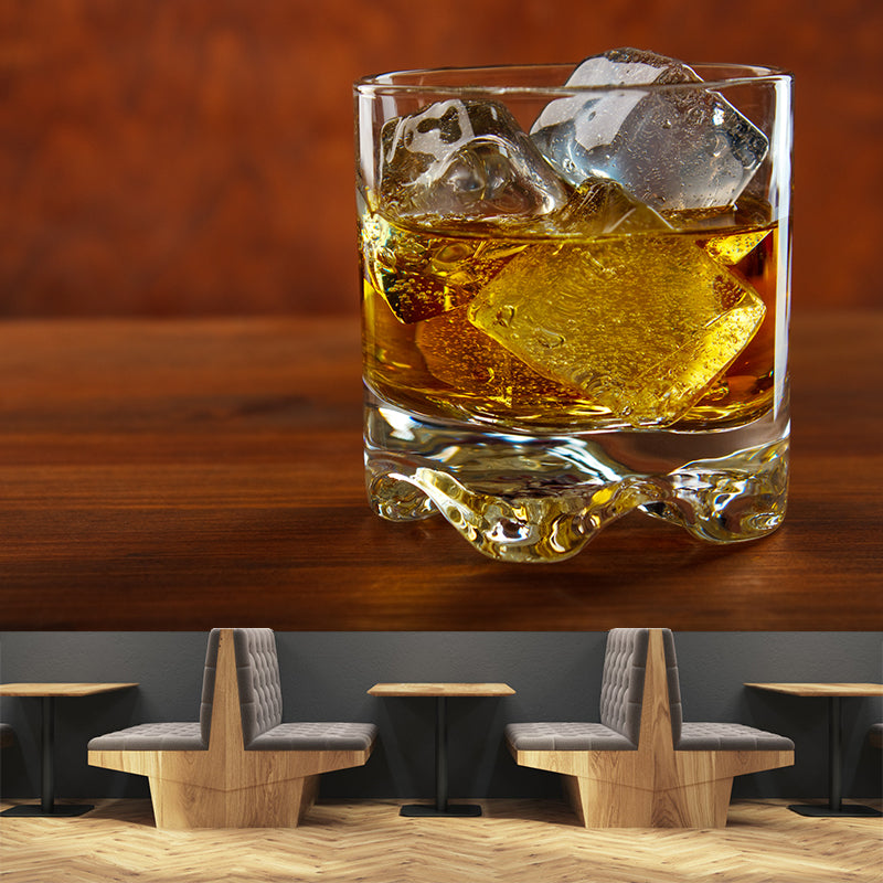 Vivolux | Extra große Wein Wandmural Lichtfarbe Vlies Wandkunst für Club Dekor, kundenspezifisch