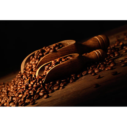 Vivolux | Nicht gewebtes dekoratives Wandmural modernes Kaffeebohnentapete, benutzerdefiniert gedruckt