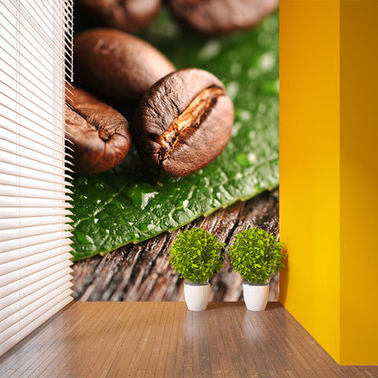 Vivolux | Pastel Farbe Kaffeebohnen Wanddekoration für die Dekoration Moderner Wohnzimmer Wanddekoration