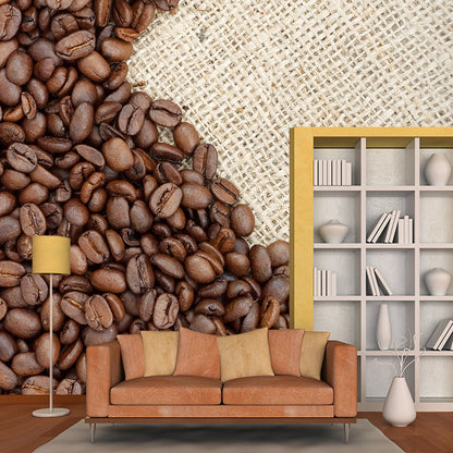 Vivolux | Pastel Farbe Kaffeebohnen Wanddekoration für die Dekoration Moderner Wohnzimmer Wanddekoration
