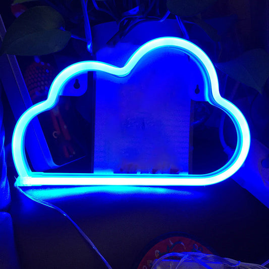 Vivolux | Plastic Cloud Nachtlamp Modern LED Wandlicht in Wit für Kinderzimmer