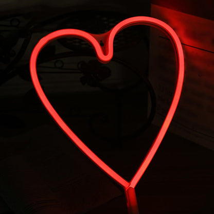 Vivolux | Plastic Loving Heart Wand Nachtlicht Kids Style Plug-in LED Weiße Nachttischlampe