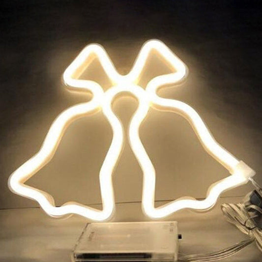 Vivolux | Witte Jingle Bell Mini Nachtkastlamp Cartoon Style LED Plastic Wandverlichting