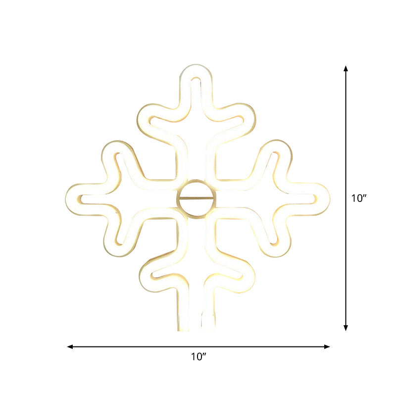 Vivolux | Plastic Animation Framework Nachtlamp Minimalistisch USB LED Witte Wand Nachtverlichting