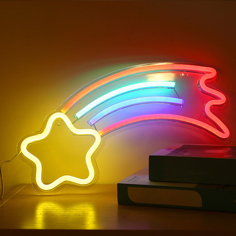 Vivolux | Minimalisme LED Nachtkastje Verlichting Witte Geometrische USB Voeding Nachtlamp met Plastic Kap