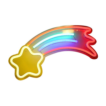 Vivolux | Minimalisme LED Nachtkastje Verlichting Witte Geometrische USB Voeding Nachtlamp met Plastic Kap