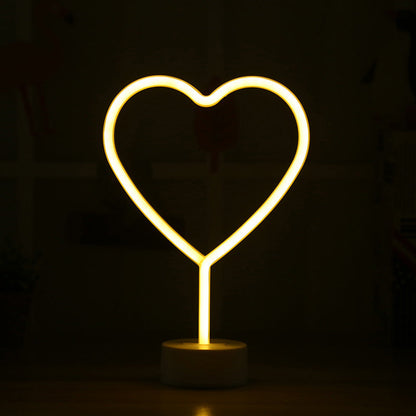 Vivolux | Geometrie Rahmen Mini Nachttischlampe Minimalistisch Kunststoff LED Weiß Wand Nachtlicht