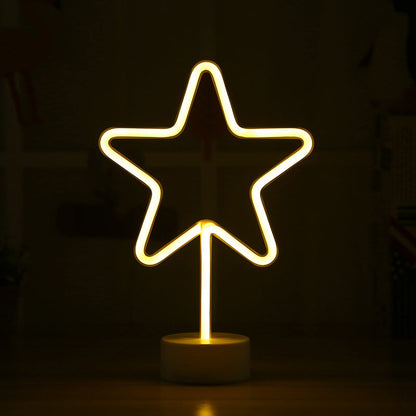 Vivolux | Geometrie Rahmen Mini Nachttischlampe Minimalistisch Kunststoff LED Weiß Wand Nachtlicht