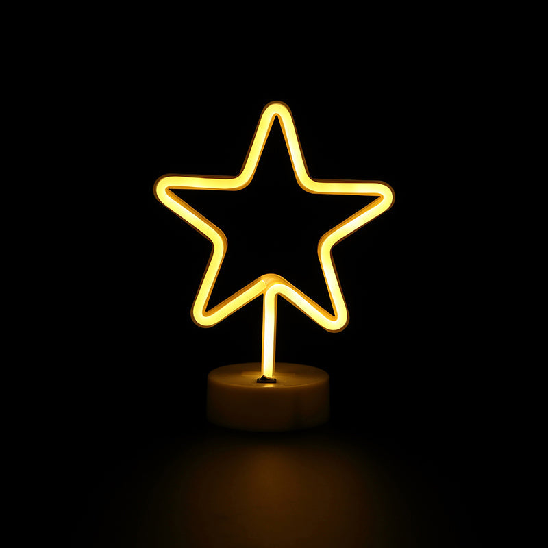 Vivolux | Geometrie Wand Nachtlicht Moderne Kunststoff Kinderzimmer LED Nachttischlampe in Weiß