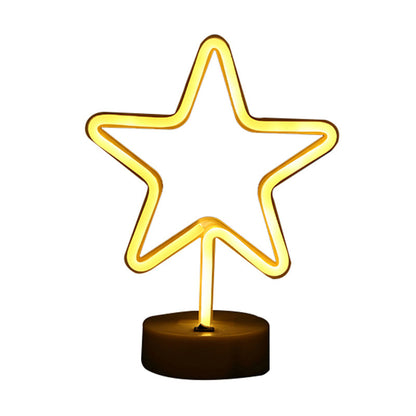 Vivolux | Geometrie Wand Nachtlicht Moderne Kunststoff Kinderzimmer LED Nachttischlampe in Weiß