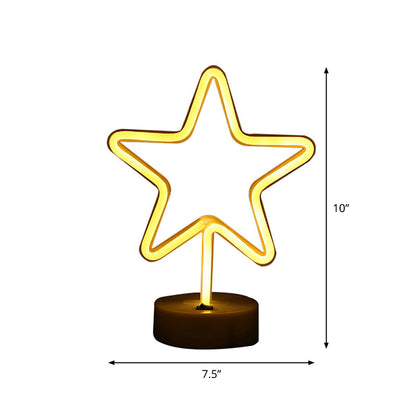 Vivolux | Geometrie Wand Nachtlicht Moderne Kunststoff Kinderzimmer LED Nachttischlampe in Weiß