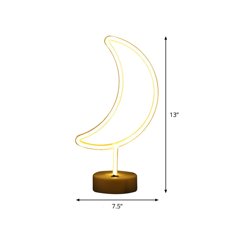 Vivolux | Geometrie Wand Nachtlicht Moderne Kunststoff Kinderzimmer LED Nachttischlampe in Weiß