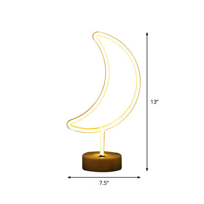 Vivolux | Geometrie Wand Nachtlicht Moderne Kunststoff Kinderzimmer LED Nachttischlampe in Weiß