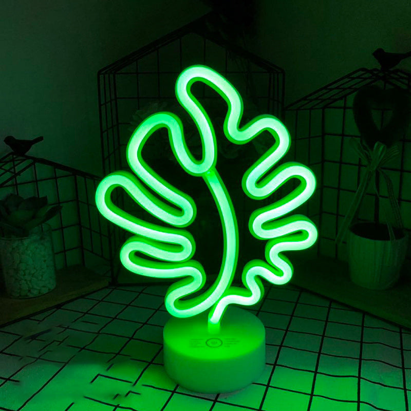 Vivolux | Einfache geometrische Nachbeleuchtung Kunststoff Batterie LED Schlafzimmer Nachttischlampe in Weiß