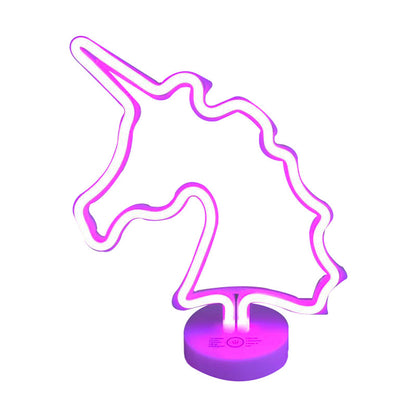 Vivolux | Einfache geometrische Nachbeleuchtung Kunststoff Batterie LED Schlafzimmer Nachttischlampe in Weiß