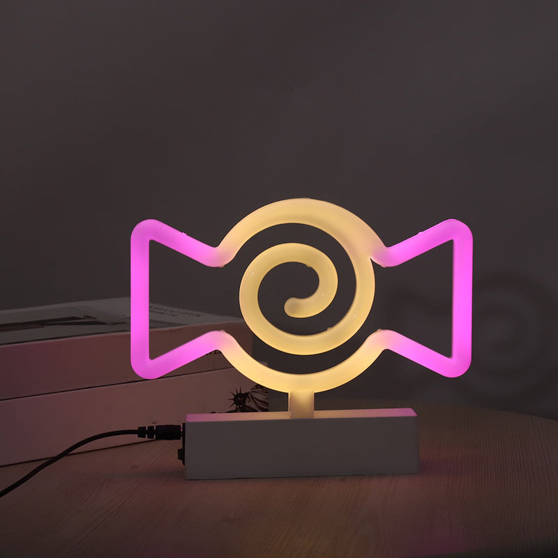 Vivolux | Geometrische Kunststof Nachtkastje Licht Moderne LED Witte Nachtlamp voor Slaapkamer