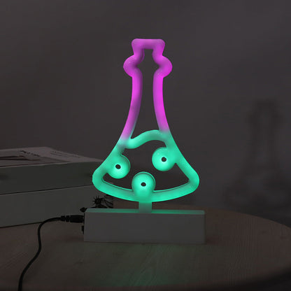 Vivolux | Geometrische Kunststof Nachtkastje Licht Moderne LED Witte Nachtlamp voor Slaapkamer