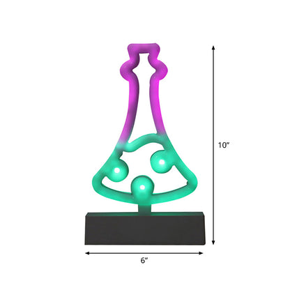 Vivolux | Geometrische Kunststof Nachtkastje Licht Moderne LED Witte Nachtlamp voor Slaapkamer