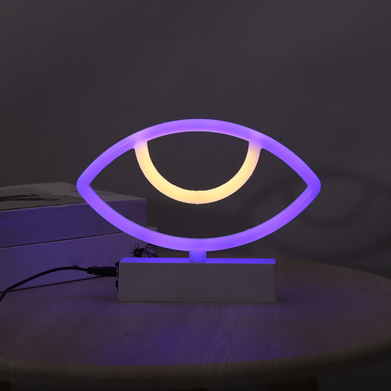 Vivolux | Geometrische Kunststof Nachtkastje Licht Moderne LED Witte Nachtlamp voor Slaapkamer