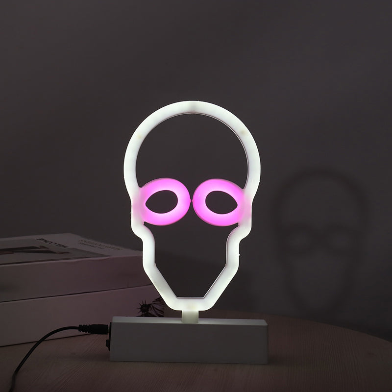 Vivolux | Geometrische Kunststof Nachtkastje Licht Moderne LED Witte Nachtlamp voor Slaapkamer