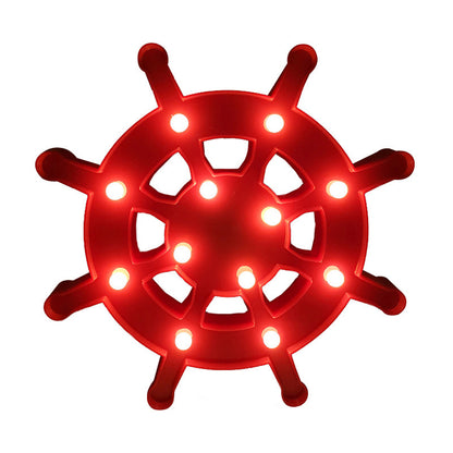 Vivolux | Segel Element Plastik Nachtischlampe Nordic LED Wandlampe für das Babyzimmer