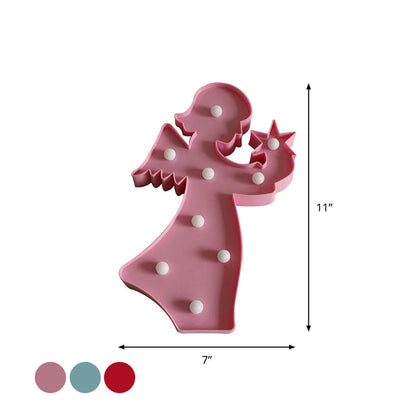 Vivolux | Beauty Element Mädchenzimmer Nachttischlampe Kunststoff Moderner Stil LED Nachttischbeleuchtung