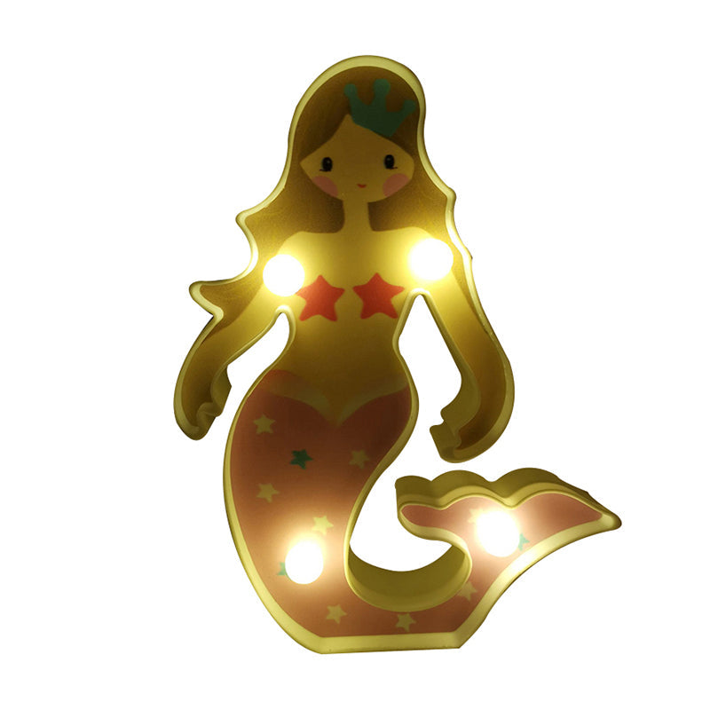 Vivolux | Beauty Element Mädchenzimmer Nachttischlampe Kunststoff Moderner Stil LED Nachttischbeleuchtung