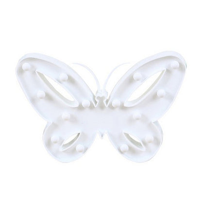 Vivolux | Nordic Butterfly Nachttischbeleuchtung Kunststoff Mädchen Schlafzimmer LED Wandlampe