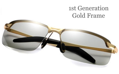 Vivolux | Smarte Farbwechselnde Sonnenbrille, UV-beständiges polarisiertes Tages- und Nachtschutzschild, zum Fahren, Surfen, Skifahren, Angeln und mehr