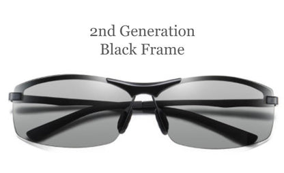 Vivolux | Smarte Farbwechselnde Sonnenbrille, UV-beständiges polarisiertes Tages- und Nachtschutzschild, zum Fahren, Surfen, Skifahren, Angeln und mehr