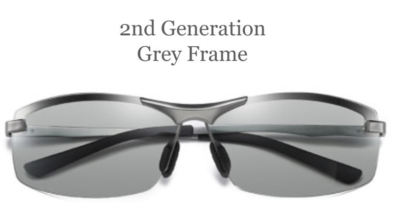 Vivolux | Smarte Farbwechselnde Sonnenbrille, UV-beständiges polarisiertes Tages- und Nachtschutzschild, zum Fahren, Surfen, Skifahren, Angeln und mehr