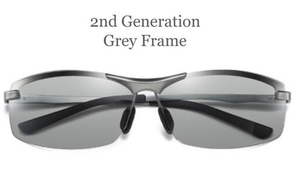 Vivolux | Smarte Farbwechselnde Sonnenbrille, UV-beständiges polarisiertes Tages- und Nachtschutzschild, zum Fahren, Surfen, Skifahren, Angeln und mehr