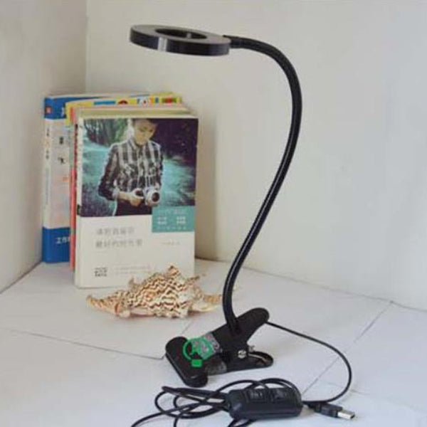 Vivolux | Kreative einfache USB Hose Knopf LED Lesen Clip Schreibtischlampe