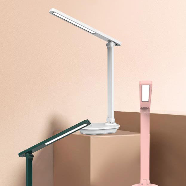 Vivolux | Moderne doppelte faltbare Augenpflege kabellose wiederaufladbare LED Schreibtischlampe