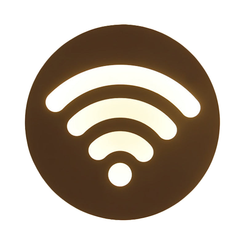 Vivolux | Dunne Paneel Wandlamp Schone Acryl Wandlamp in Wit voor Kleuterschool Baby Slaapkamer