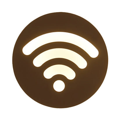 Vivolux | Dunne Paneel Wandlamp Schone Acryl Wandlamp in Wit voor Kleuterschool Baby Slaapkamer