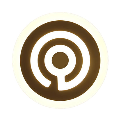 Vivolux | Dunne Paneel Wandlamp Schone Acryl Wandlamp in Wit voor Kleuterschool Baby Slaapkamer