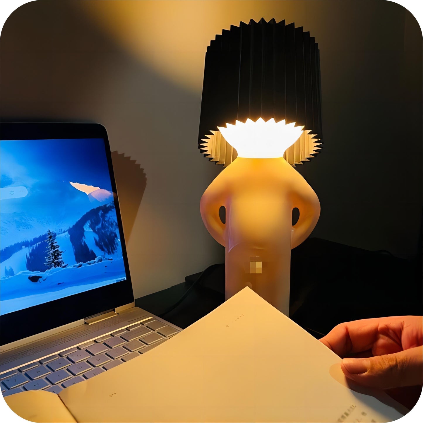 Vivolux | Drahtlose Lampe - HappyGlow - Verspielt Design - Beleuchtet Jeden Raum