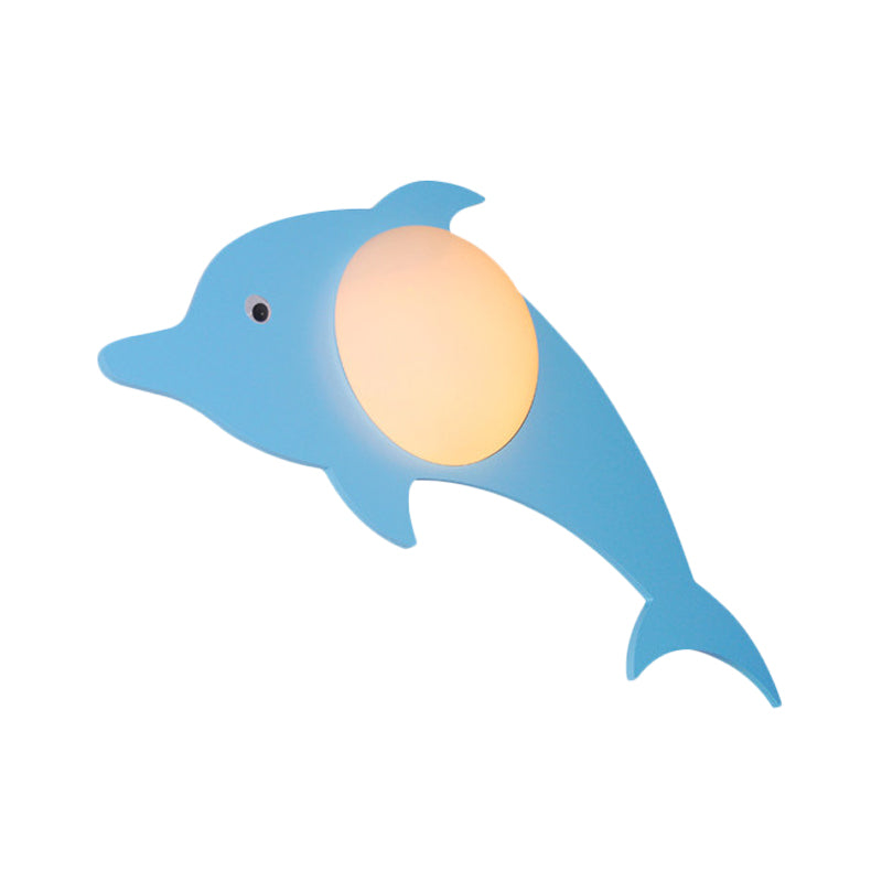 Vivolux | Hout Cartoon Patroon Wandlamp Hedendaagse LED Wandlamp voor Verpleegkamer Slaapkamer