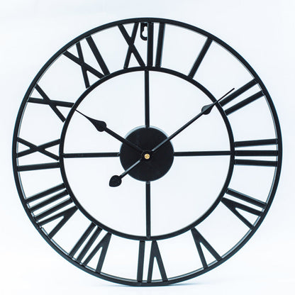Vivolux | Vintage Eisen Große Retro Wanduhr