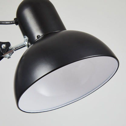Vivolux | Moderne minimalistische ausziehbare Tischlampe mit langem Arm und Clip aus ABS mit 1 Licht für das Schlafzimmer