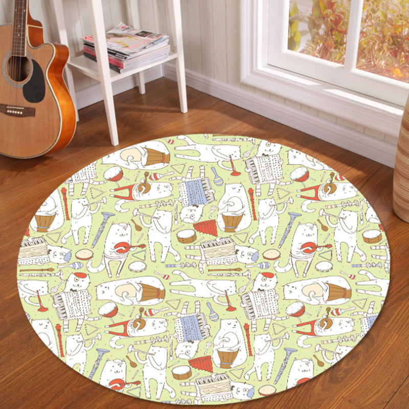 Vivolux | Neuheit Märchen gemustert Teppich Multi Color Kinderteppich Synthetik haustierfreundlich Antirutsch Rücken waschbarer Teppich für Zuhause