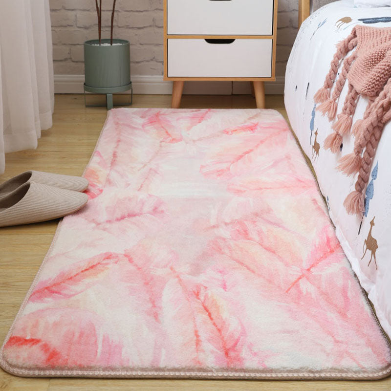 Vivolux | Pastel Multi Kleuren Scandinavisch Tapijt Katoenen Dierentapijt Machine Wasbare Vloerkleed voor Meisjeskamer