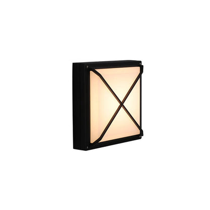 Vivolux | Acryl Geometrische Schaduw Wandlamp Minimalistische LED Wandverlichting in Zwart
