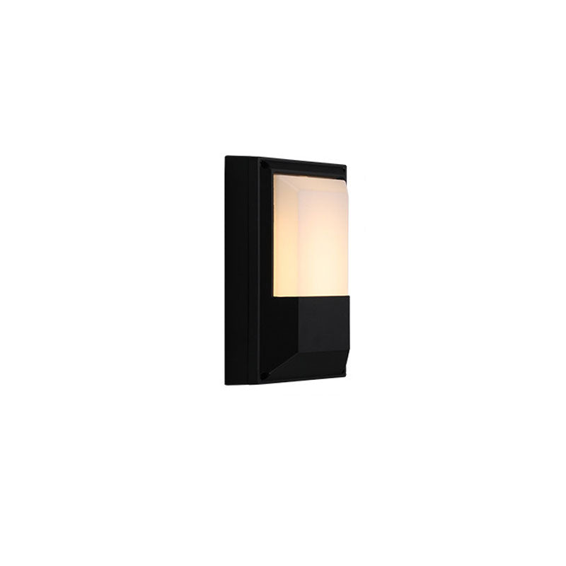 Vivolux | Acryl Geometrische Schaduw Wandlamp Minimalistische LED Wandverlichting in Zwart
