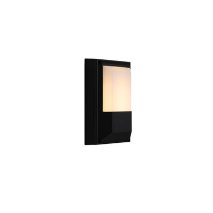 Vivolux | Acryl Geometrische Schaduw Wandlamp Minimalistische LED Wandverlichting in Zwart